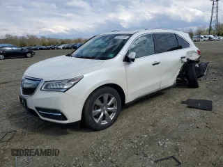 2016 Acura MDX Advance z VIN 5FRYD4H9XGB006030, wystawiony jako Copart lot #53297285 z przebiegiem 91 790 mil mil oraz Szkoda całkowita • Salvage title. Historia ofert i sprzedaży dostępna na DreamBid. Obrazek 1.