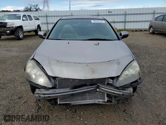 2005 Acura RSX with VIN JH4DC53885S004864, listed as a Copart auction lot 85570734 with 237,380 mi miles and Salvage title. Bid and sale history available at DreamBid. Image 5.