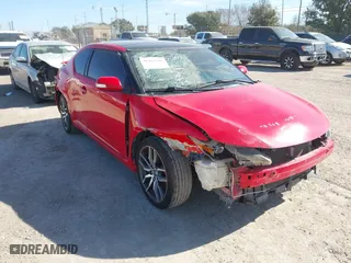 2014 Scion tC with VIN JTKJF5C78E3085676, listed as a IAAI auction lot 41412701 with 227,688 mi miles. Bid and sale history available at carsss.com. Image 1.