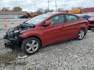 2012 Hyundai Elantra GLS with VIN KMHDH4AEXCU435645, listed as a Copart auction lot 51084635 with 212,753 mi miles and Salvage Title. Bid and sale history available at carsss.com. Image 1.