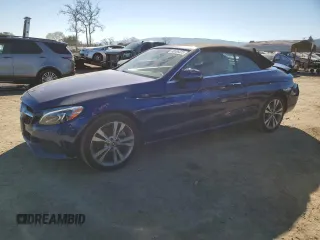 2018 Mercedes-Benz C 300 with VIN WDDWK4JB9JF599075, listed as a Copart auction lot 88006825 with 47,615 mi miles and Salvage Title. Bid and sale history available at DreamBid. Image 1.