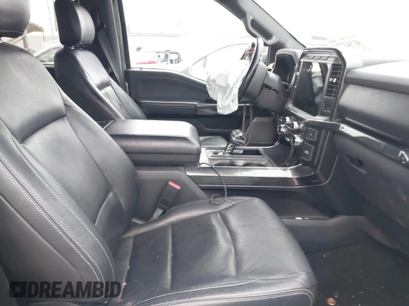 2021 Ford F-150 XL with VIN 1FTEW1C85MFB53536, listed as a IAAI auction lot 41343773 with 101,407 mi miles and . Bid and sale history available at DreamBid. Image 5.