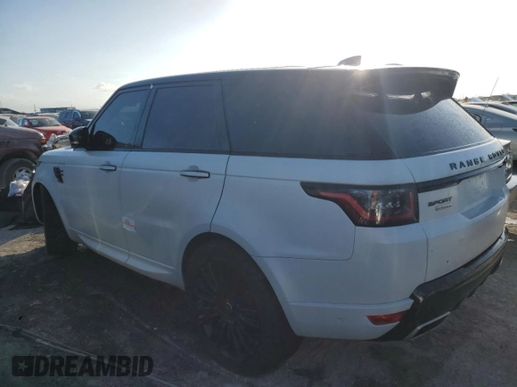 2018 Land Rover Range Rover Sport Autobiography with VIN SALWV2RE7JA809697, listed as a Copart auction lot 77323394 with Not provided miles and Non repairable. Bid and sale history available at DreamBid. Image 2.