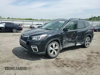 2020 Subaru Forester Touring with VIN JF2SKAXC0LH454331, listed as a Copart auction lot 54505345 with 76,416 mi miles and Salvage title. Bid and sale history available at DreamBid. Image 14.