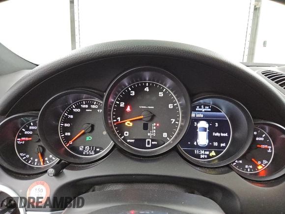2016 Porsche Cayenne with VIN WP1AA2A28GLA01613, listed as a Copart auction lot 46182805 with 121,911 mi miles and Clean Title. Bid and sale history available at carsss.com. Image 9.