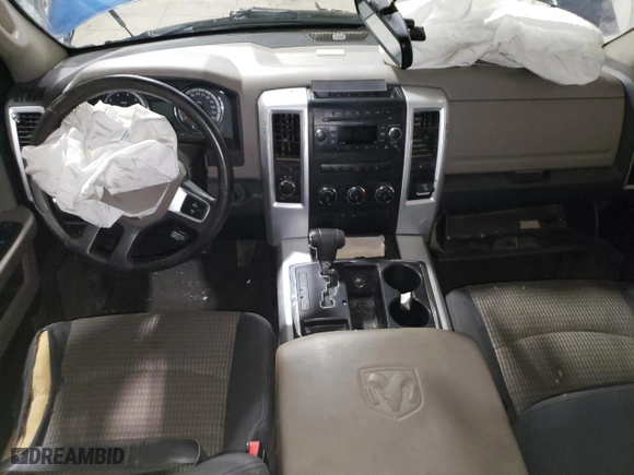 2010 Dodge Ram 1500 SLT with VIN 1D7RV1GP4AS135155, listed as a Copart auction lot 87081204 with 0 mi miles and Salvage Title. Bid and sale history available at carsss.com. Image 8.