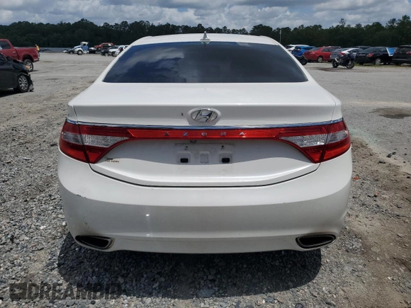 2014 Hyundai Azera with VIN KMHFG4JG3EA348610, listed as a Copart auction lot 61242735 with 190,846 mi miles and Salvage title. Bid and sale history available at DreamBid. Image 6.