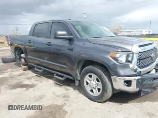 2019 Toyota Tundra 2WD SR5 with VIN 5TFEY5F10KX250294, listed as a IAAI auction lot 41917558 with 133,387 mi miles. Bid and sale history available at carsss.com. Image 1.