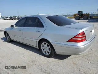 2000 Mercedes-Benz S 320/430/500 z VIN WDBNG75J4YA134526, wystawiony jako Copart lot #57258995 z przebiegiem 99 131 mil mil oraz Szkoda całkowita • Salvage title. Historia ofert i sprzedaży dostępna na DreamBid. Obrazek 2.
