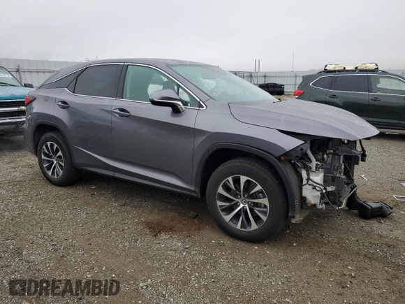 2021 Lexus RX with VIN 2T2AZMDA9MC258139, listed as a Copart auction lot 85681114 with 42,506 mi miles and Salvage Title. Bid and sale history available at carsss.com. Image 4.