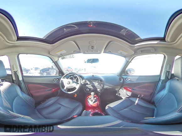 2013 Nissan Juke SV with VIN JN8AF5MV9DT211373, listed as a Copart auction lot 53078655 with Not Provided miles and Salvage Title. Bid and sale history available at carsss.com. Image 15.