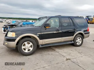 2003 Ford Expedition Eddie Bauer с VIN 1FMPU17LX3LA95593, выставлен на аукционе Copart как лот 56022525 с пробегом 204 454 миль миль и На запчасти • Non repairable. История ставок и продаж доступна на DreamBid. Изображение 1.