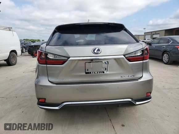 2020 Lexus RX 450h with VIN 2T2HGMDA0LC055045, listed as a Copart auction lot 55824265 with 32,378 mi miles and Salvage title. Bid and sale history available at DreamBid. Image 6.