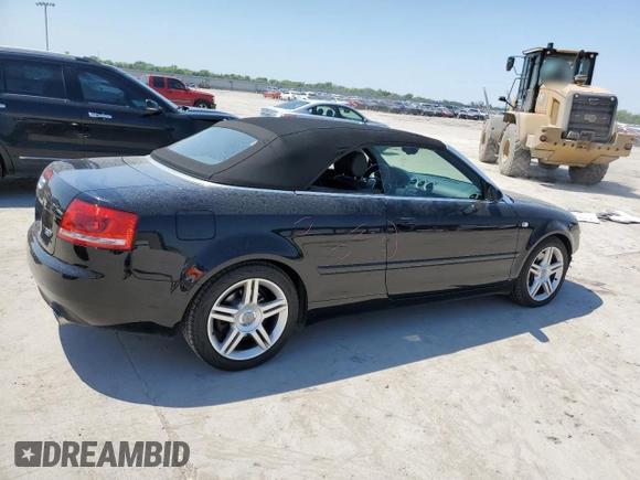 2007 Audi A4 2.0T с VIN WAUDF48H97K024018, выставлен на аукционе Copart как лот 52351365 с пробегом 37 104 миль миль и Списание • Salvage title. История ставок и продаж доступна на DreamBid. Изображение 3.