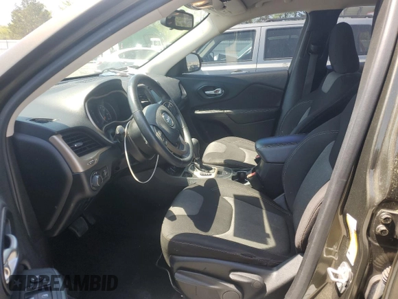 2015 Jeep Cherokee Sport with VIN 1C4PJLAB9FW720187, listed as a Copart auction lot 53091225 with 154,545 mi miles and Salvage Title. Bid and sale history available at carsss.com. Image 7.