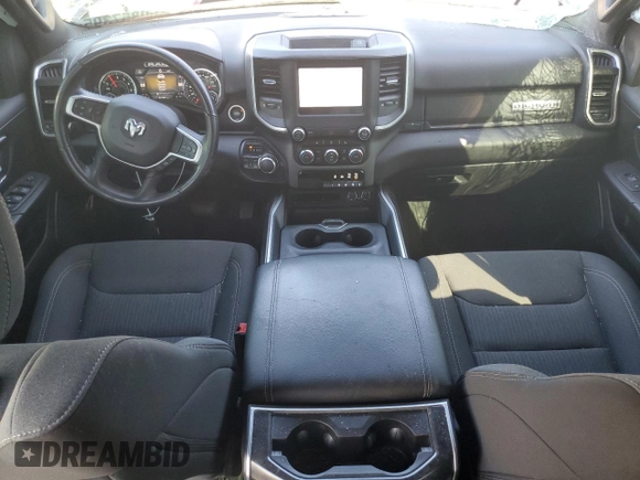 2022 Ram 1500 Big Horn with VIN 1C6SRFFT5NN200831, listed as a Copart auction lot 60857395 with 41,481 mi miles and Salvage title. Bid and sale history available at DreamBid. Image 8.