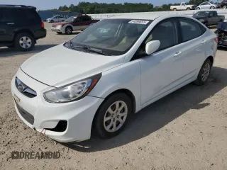 2013 Hyundai Accent GLS with VIN KMHCT4AE6DU536824, listed as a Copart auction lot 54086655 with 134,311 mi miles and Clean Title. Bid and sale history available at carsss.com. Image 1.