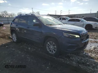2020 Jeep Cherokee Latitude with VIN 1C4PJMCB8LD540418, listed as a Copart auction lot 49804425 with 81,190 mi miles and Salvage Title. Bid and sale history available at carsss.com. Image 4.