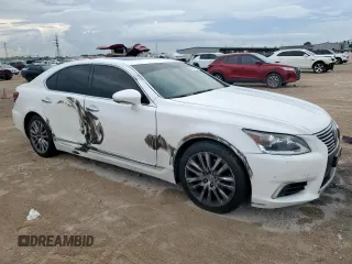 2013 Lexus LS 460 z VIN JTHBL5EF9D5119621, wystawiony jako Copart lot #62398715 z przebiegiem 171 472 mil mil oraz Szkoda całkowita • Salvage title. Historia ofert i sprzedaży dostępna na DreamBid. Obrazek 4.