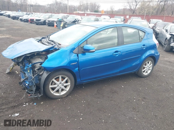 2014 Toyota Prius One with VIN JTDKDTB3XE1561717, listed as a IAAI auction lot 41899029 with 108,658 mi miles and . Bid and sale history available at DreamBid. Image 18.