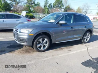 2020 Audi Q5 Premium with VIN WA1ANAFY2L2067095, listed as a IAAI auction lot 41929682 with 56,780 mi miles and . Bid and sale history available at DreamBid. Image 17.