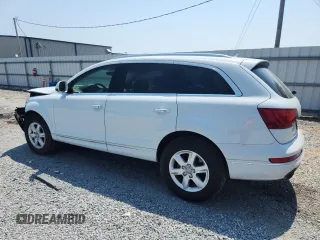 2015 Audi Q7 Premium Plus with VIN WA1LGAFE4FD005120, listed as a Copart auction lot 62014395 with 149,676 mi miles and Salvage title. Bid and sale history available at DreamBid. Image 2.