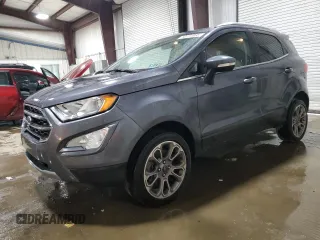 2019 Ford EcoSport Titanium with VIN MAJ6S3KL9KC285706, listed as a Copart auction lot 54191865 with 57,124 mi miles and Salvage Title. Bid and sale history available at DreamBid. Image 1.