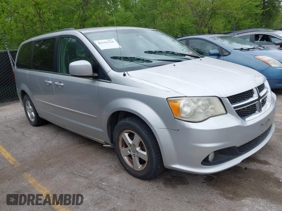 2011 Dodge Grand Caravan Crew with VIN 2D4RN5DG7BR786789, listed as a IAAI auction lot 42141124 with 167,353 mi miles and . Bid and sale history available at DreamBid. Image 1.