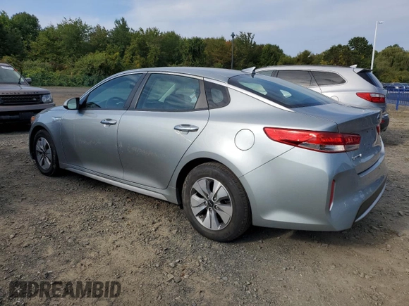 2017 Kia Optima Hybrid with VIN KNAGT4LE7H5009035, listed as a Copart auction lot 72398044 with 106,669 mi miles and Clean Title. Bid and sale history available at carsss.com. Image 2.