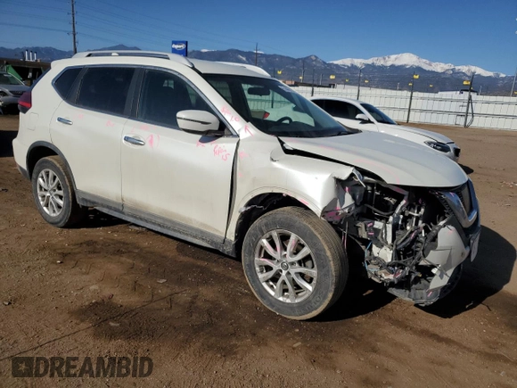 2017 Nissan Rogue SL with VIN 5N1AT2MV1HC872660, listed as a Copart auction lot 51462125 with 78,556 mi miles and Salvage Title. Bid and sale history available at DreamBid. Image 4.