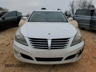 2011 Hyundai Equus Signature with VIN KMHGH4JF7BU038933, listed as a Copart auction lot 48356535 with 184,379 mi miles and Salvage title. Bid and sale history available at DreamBid. Image 5.