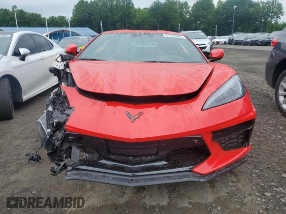 2024 Chevrolet Corvette 2LT with VIN 1G1YB2D43R5121717, listed as a Copart auction lot 61812805 with 1,084 mi miles and Salvage title. Bid and sale history available at DreamBid. Image 5.