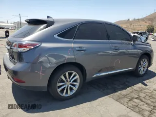 2015 Lexus RX 450h with VIN 2T2ZB1BA1FC001617, listed as a Copart auction lot 61766235 with 79,789 mi miles and Salvage title. Bid and sale history available at DreamBid. Image 3.