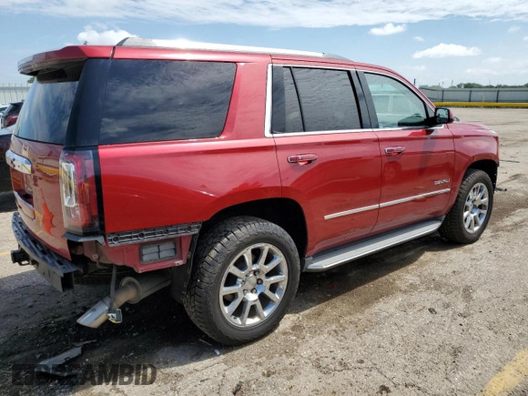 2015 GMC Yukon Denali with VIN 1GKS2CKJ3FR167794, listed as a Copart auction lot 60664073 with 109,567 mi miles. Bid and sale history available at carsss.com. Image 3.