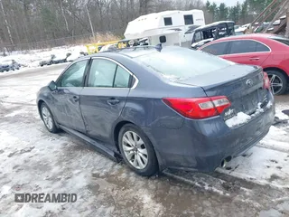 2017 Subaru Legacy Premium with VIN 4S3BNAD68H3066627, listed as a IAAI auction lot 41068153 with 123,380 mi miles. Bid and sale history available at carsss.com. Image 3.