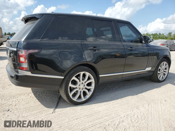 2016 Land Rover Range Rover with VIN SALGR2KF3GA298073, listed as a Copart auction lot 67290834 with 93,199 mi miles and Salvage Title. Bid and sale history available at DreamBid. Image 3.