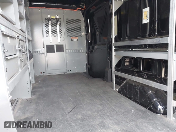 2018 Ford Transit with VIN 1FTYR2CM7JKB42208, listed as a IAAI auction lot 41909994 with 110,885 mi miles. Bid and sale history available at carsss.com. Image 8.