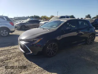 2019 Toyota Corolla Hatchback SE with VIN JTNK4RBEXK3029190, listed as a Copart auction lot 71320434 with 54,665 mi miles and Salvage Title. Bid and sale history available at carsss.com. Image 1.