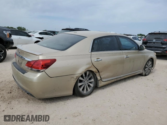 2011 Toyota Avalon with VIN 4T1BK3DB9BU426700, listed as a Copart auction lot 53395275 with 214,185 mi miles and Salvage Title. Bid and sale history available at carsss.com. Image 3.