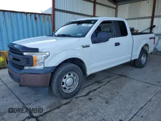 2018 Ford F-150 XL with VIN 1FTEX1EB3JKD24048, listed as a Copart auction lot 60291105 with 147,269 mi miles and Clean title. Bid and sale history available at DreamBid. Image 1.