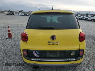 2014 FIAT 500L Trekking with VIN ZFBCFADH4EZ017407, listed as a Copart auction lot 86731744 with 84,989 mi miles and Salvage Title. Bid and sale history available at DreamBid. Image 6.
