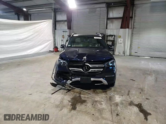 2021 Mercedes-Benz GLE 350 with VIN 4JGFB4KB6MA490787, listed as a Copart auction lot 49259735 with 47,664 mi miles and Salvage title. Bid and sale history available at DreamBid. Image 12.