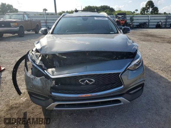 2017 Infiniti QX30 Luxury with VIN SJKCH5CR3HA030285, listed as a Copart auction lot 78579464 with 74,645 mi miles and Salvage Title. Bid and sale history available at carsss.com. Image 5.