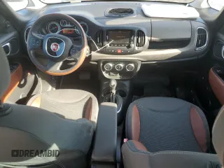 2014 FIAT 500L Trekking with VIN ZFBCFADH1EZ007398, listed as a Copart auction lot 50578915 with 23,969 mi miles and Salvage Title. Bid and sale history available at DreamBid. Image 8.