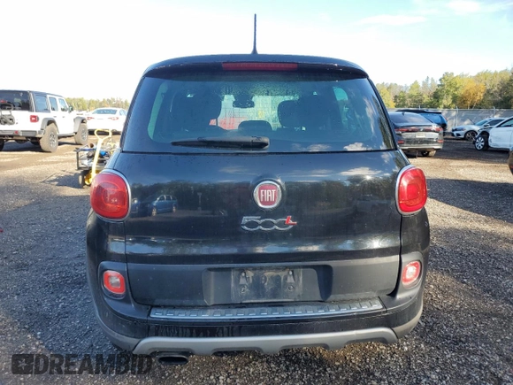2014 FIAT 500L Trekking with VIN ZFBCFADH5EZ024494, listed as a Copart auction lot 73215814 with 239,721 mi miles and Clean Title. Bid and sale history available at carsss.com. Image 6.