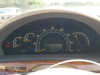 2003 Mercedes-Benz S 500 с VIN WDBNG84J63A328507, выставлен на аукционе Copart как лот 62529355 с пробегом 160 608 миль миль и Списание • Salvage title. История ставок и продаж доступна на DreamBid. Изображение 9.