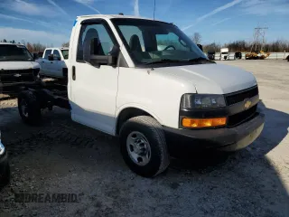 2021 Chevrolet Express Commercial with VIN 1GB0GRF77M1176892, listed as a Copart auction lot 78646114 with 125,314 mi miles and Clean Title. Bid and sale history available at carsss.com. Image 4.