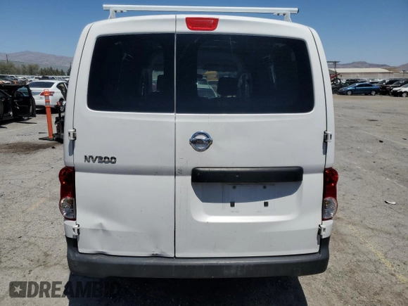 2018 Nissan NV200 SV with VIN 3N6CM0KN3JK693647, listed as a Copart auction lot 57808615 with 112,839 mi miles and Salvage title. Bid and sale history available at DreamBid. Image 6.
