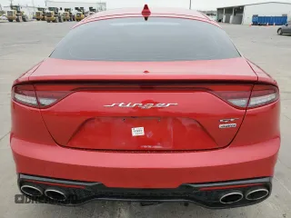 2022 Kia Stinger GT1 with VIN KNAE45LC0N6113591, listed as a Copart auction lot 79040614 with 27,840 mi miles and Salvage Title. Bid and sale history available at DreamBid. Image 6.