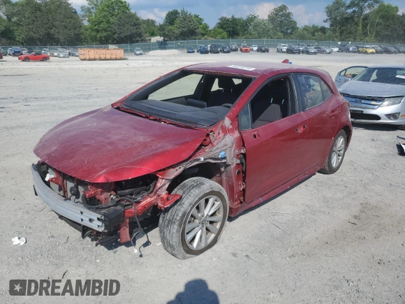 2023 Toyota Corolla Hatchback SE with VIN JTND4MBE7P3202277, listed as a Copart auction lot 58325314 with 12,449 mi miles and Salvage Title. Bid and sale history available at carsss.com. Image 1.